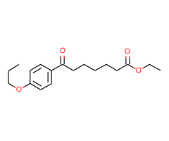 ethyl 7-oxo-7-(4-n-propoxyphenyl)heptanoate