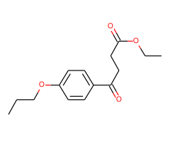 ethyl 4-oxo-4-(4-n-propoxyphenyl)butyrate