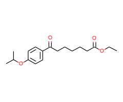 Ethyl 7-oxo-7-(4-isopropoxyphenyl)heptanoate