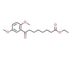 ethyl 8-(2,5-dimethoxyphenyl)-8-oxooctanoate