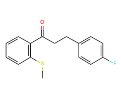 3-(4-fluorophenyl)-2'-thiomethylpropiophenone