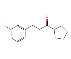 cyclopentyl 2-(3-fluorophenyl)ethyl ketone