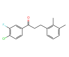 4'-chloro-3-(2,3-dimethylphenyl)-3'-fluoropropiophenone