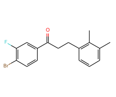 4'-bromo-3-(2,3-dimethylphenyl)-3'-fluoropropiophenone