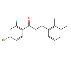 4'-bromo-3-(2,3-dimethylphenyl)-2'-fluoropropiophenone