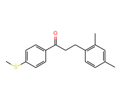 3-(2,4-dimethylphenyl)-4'-thiomethylpropiophenone