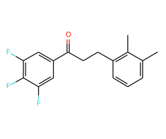 3-(2,3-dimethylphenyl)-3',4',5'-trifluoropropiophenone