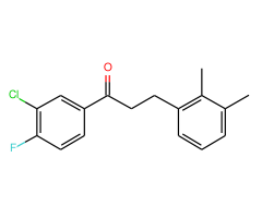 3'-chloro-3-(2,3-dimethylphenyl)-4'-fluoropropiophenone