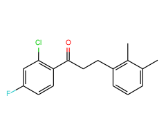 2'-chloro-3-(2,3-dimethylphenyl)-4'-fluoropropiophenone