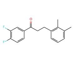 3',4'-difluoro-3-(2,3-dimethylphenyl)propiophenone