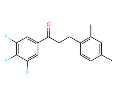 3-(2,4-dimethylphenyl)-3',4',5'-trifluoropropiophenone