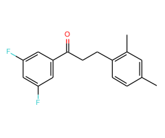 3',5'-difluoro-3-(2,4-dimethylphenyl)propiophenone