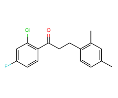 2'-chloro-3-(2,4-dimethylphenyl)-4'-fluoropropiophenone