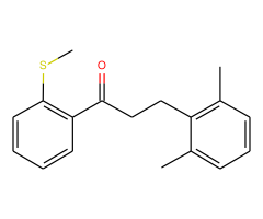 3-(2,6-dimethylphenyl)-2'-thiomethylpropiophenone