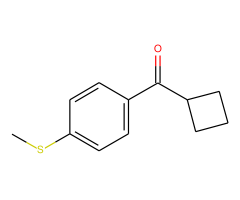 Cyclobutyl 4-thiomethylphenyl ketone