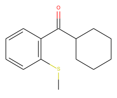 Cyclohexyl 2-thiomethylphenyl ketone