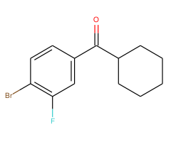 4-bromo-3-fluorophenyl cyclohexyl ketone