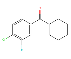 4-chloro-3-fluorophenyl cyclohexyl ketone