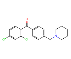 2,4-dichloro-4'-piperidinomethyl benzophenone