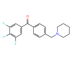 4'-piperidinomethyl-3,4,5-trifluorobenzophenone