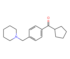 cyclopentyl 4-(piperidinomethyl)phenyl ketone