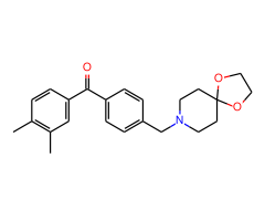 3,4-dimethyl-4'-[8-(1,4-dioxa-8-azaspiro[4.5]decyl)methyl]benzophenone