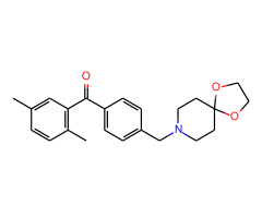 2,5-dimethyl-4'-[8-(1,4-dioxa-8-azaspiro[4.5]decyl)methyl]benzophenone