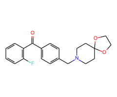 4'-[8-(1,4-dioxa-8-azaspiro[4.5]decyl)methyl]-2-fluorobenzophenone