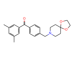 3,5-dimethyl-4'-[8-(1,4-dioxa-8-azaspiro[4.5]decyl)methyl]benzophenone