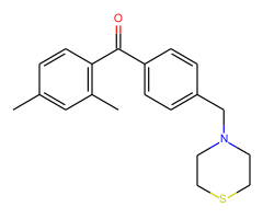 2,4-dimethyl-4'-thiomorpholinomethyl benzophenone