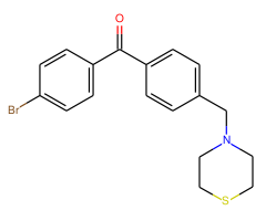 4-bromo-4'-thiomorpholinomethyl benzophenone