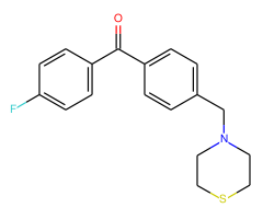 4-fluoro-4'-thiomorpholinomethyl benzophenone