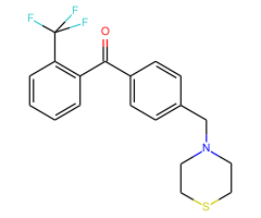 4'-thiomorpholinomethyl-2-trifluoromethylbenzophenone