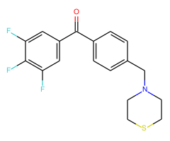 4'-thiomorpholinomethyl-3,4,5-trifluorobenzophenone