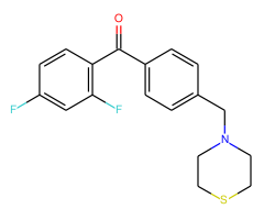 2,4-difluoro-4'-thiomorpholinomethyl benzophenone