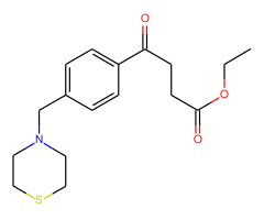 ethyl 4-oxo-4-[4-(thiomorpholinomethyl)phenyl]butyrate