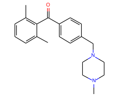 2,6-dimethyl-4'-(4-methylpiperazinomethyl) benzophenone