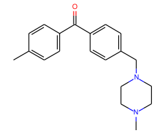 4-methyl-4'-(4-methylpiperazinomethyl) benzophenone