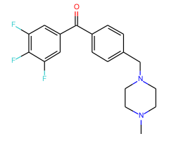 4'-(4-methylpiperazinomethyl)-3,4,5-trifluorobenzophenone