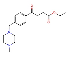 Ethyl 4-[4-(4-methylpiperazinomethyl)phenyl]-4-oxobutyrate