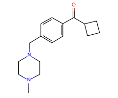 cyclobutyl 4-(4-methylpiperazinomethyl)phenyl ketone