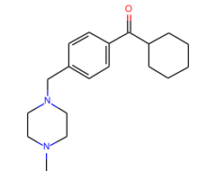 cyclohexyl 4-(4-methylpiperazinomethyl)phenyl ketone