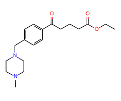 Ethyl 5-[4-(4-methylpiperazinomethyl)phenyl]-5-oxovalerate