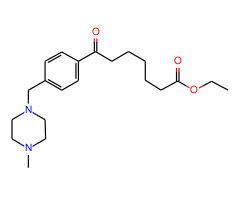 ethyl 7-[4-(4-methylpiperazinomethyl)phenyl]-7-oxoheptanoate