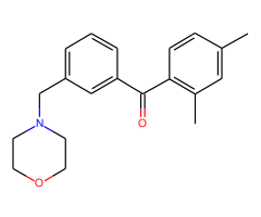 2,4-dimethyl-3'-morpholinomethyl benzophenone