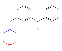 2-methyl-3'-morpholinomethyl benzophenone