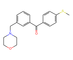 3-morpholinomethyl-4'-thiomethylbenzophenone