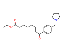 ethyl 8-oxo-8-[4-(3-pyrrolinomethyl)phenyl]octanoate