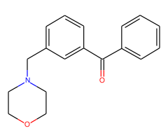 3-(morpholinomethyl)benzophenone