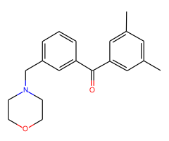 3,5-dimethyl-3'-morpholinomethyl benzophenone